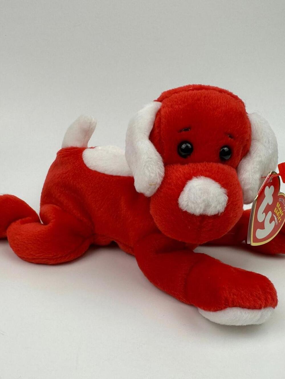 Ty Beanie Baby Sugar-Pie the Love Dog! (7 inch)